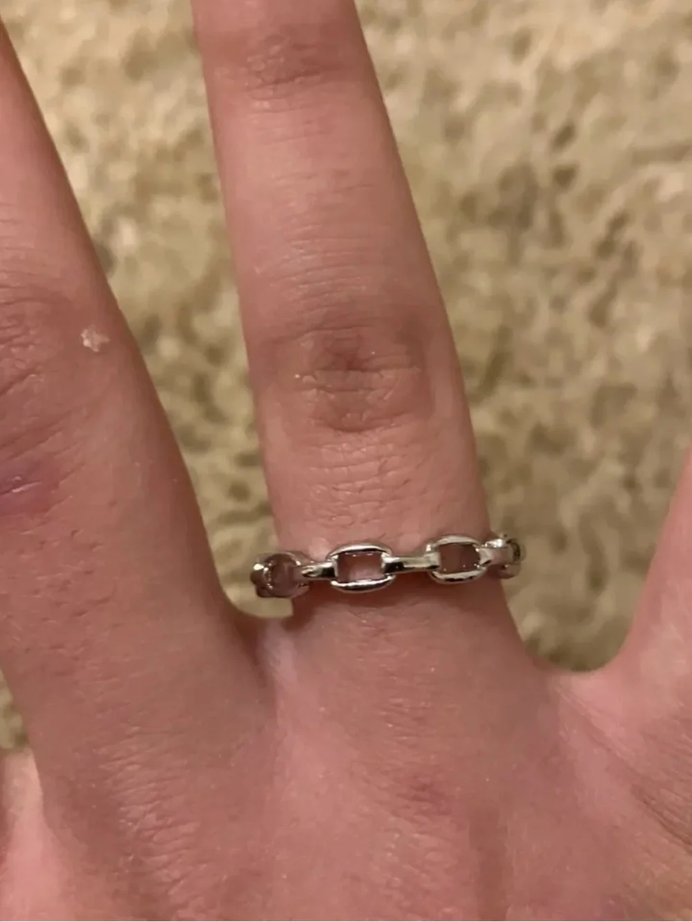 None silver dainty